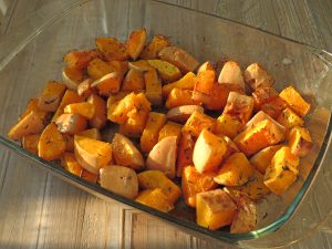 Roasted butternut squash