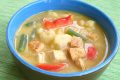 Thai meal soup, low carb vegan