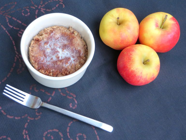 Low carb vegan cinnamon pudding