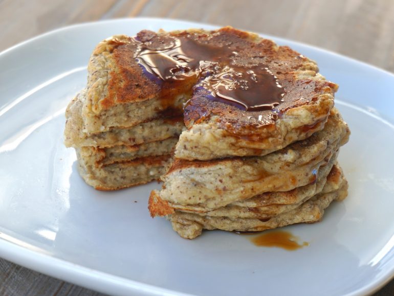 Vegan protein pancakes, low carb